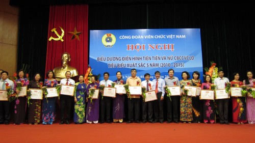 Biểu dương điển hình tiên tiến Công đoàn viên chức Việt Nam - ảnh 1